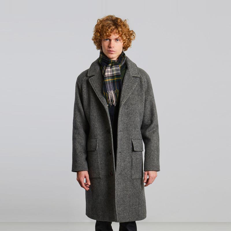 L'Exception Paris Oversized overcoat Mohair Gris L'EXCEPTION PARIS