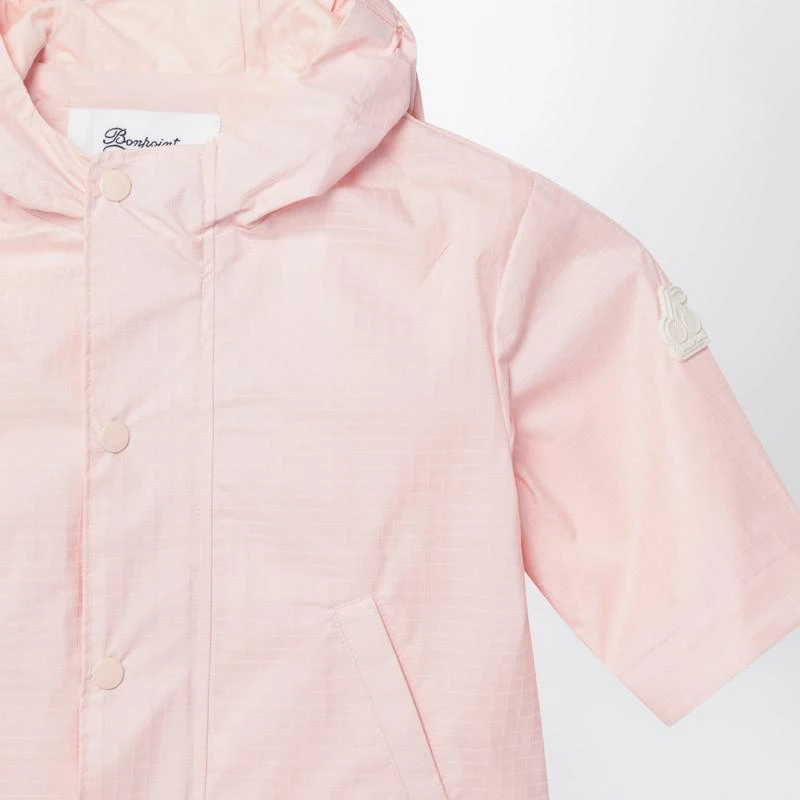 Bonpoint Pink hooded jacket in nylon 3