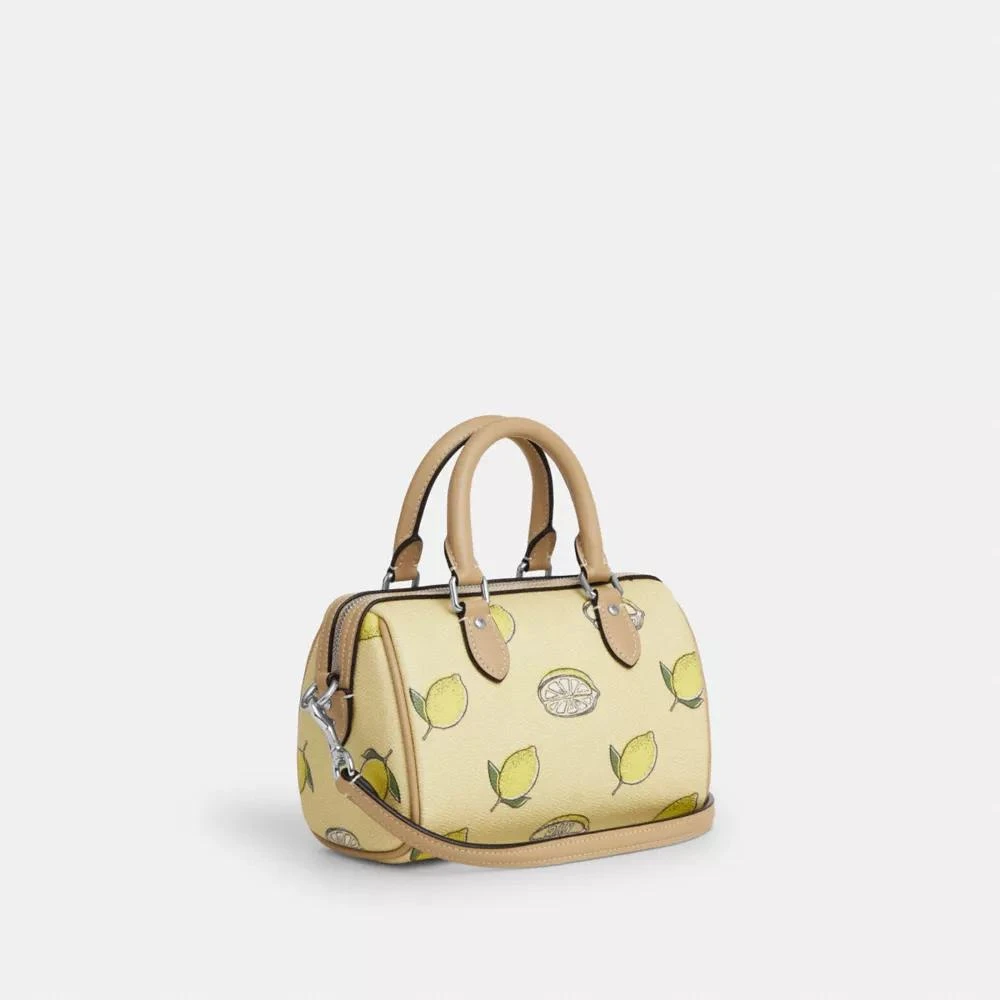Coach Mini Rowan Crossbody Bag With Lemon Print 5