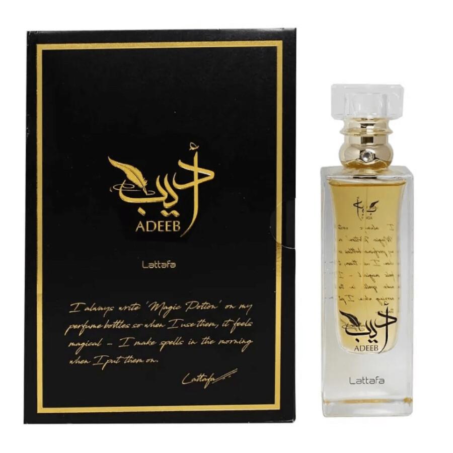 Lattafa Ladies Adeeb EDP 2.7 oz Fragrances 6291107453422