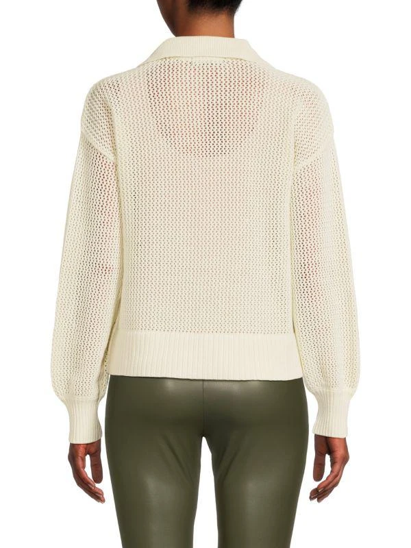 Saks Fifth Avenue Pointelle Knit Sweater 2