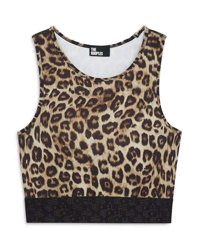 The Kooples Leopard Print Sports Bra 1