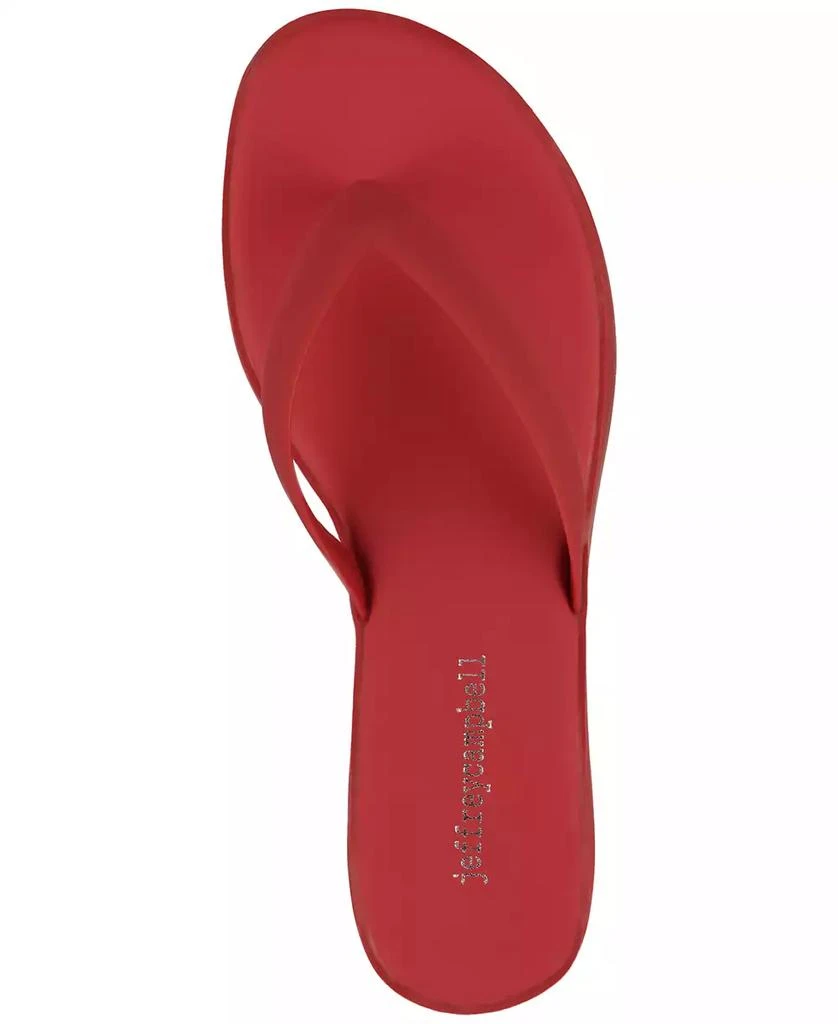Jeffrey Campbell Lollipop Jelly Kitten-Heel Thong Sandals 4