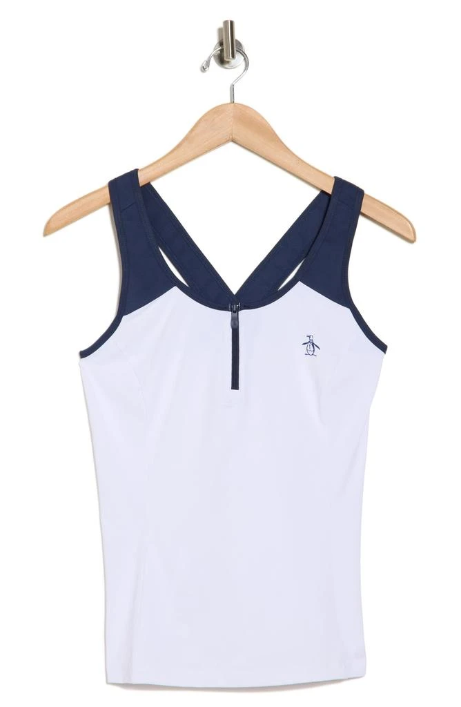 Original Penguin Colorblock Crossback Tank 3