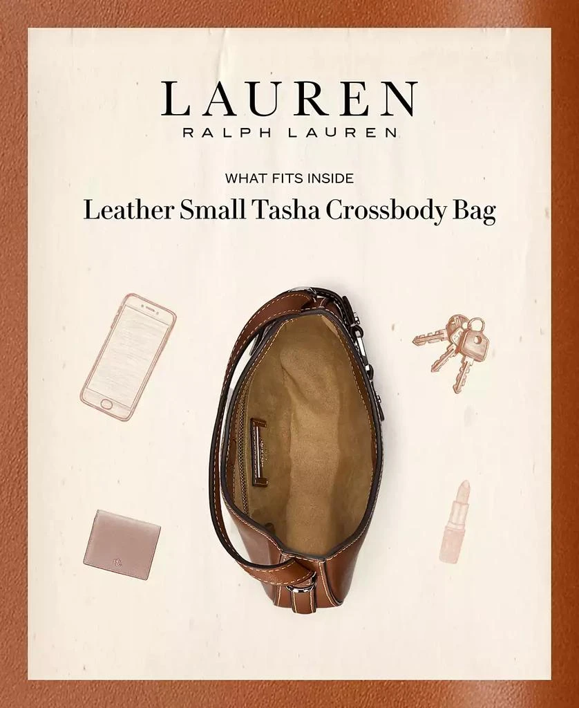 Ralph Lauren Leather Tasha Crossbody Bag 7