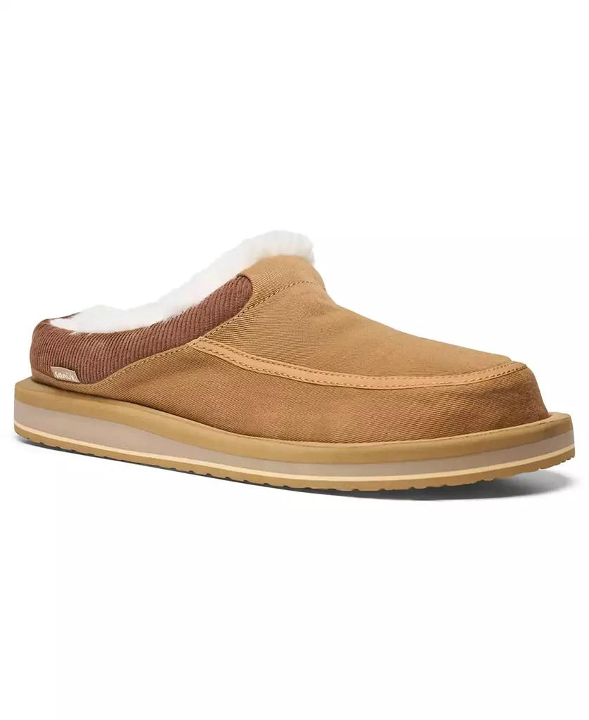 Sanuk Men's Donny Cozy Slip-On Clog Slippers 1