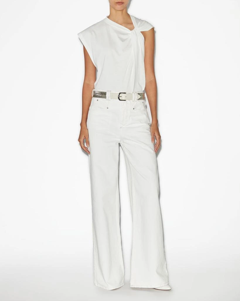 Isabel Marant ISABEL MARANT, LEMONY TROUSERS - Women - White - 36 1