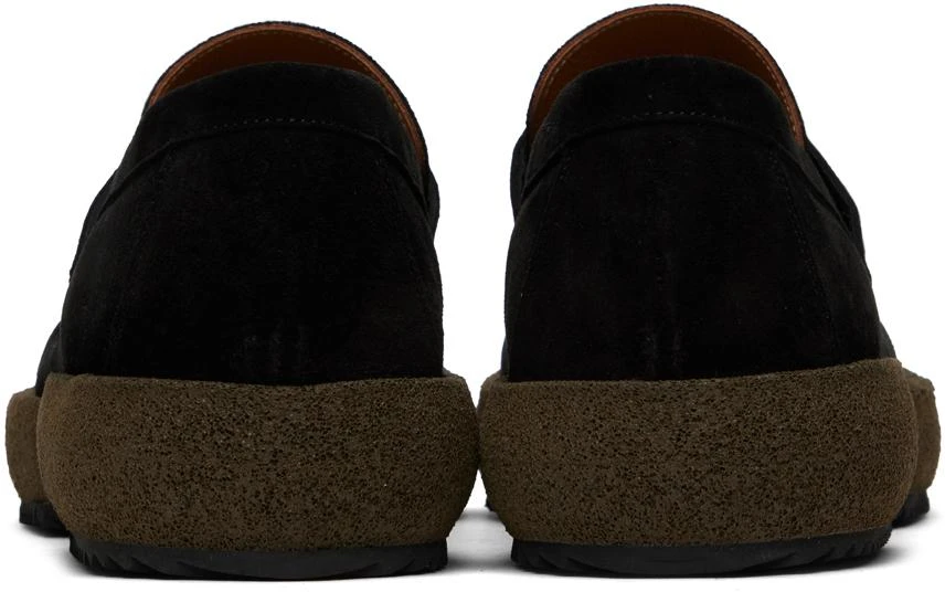 Dries Van Noten Black Platform Loafers 2