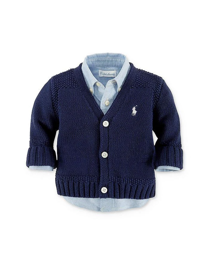 Ralph Lauren Boys' Combed Cotton Sweater - Baby 4