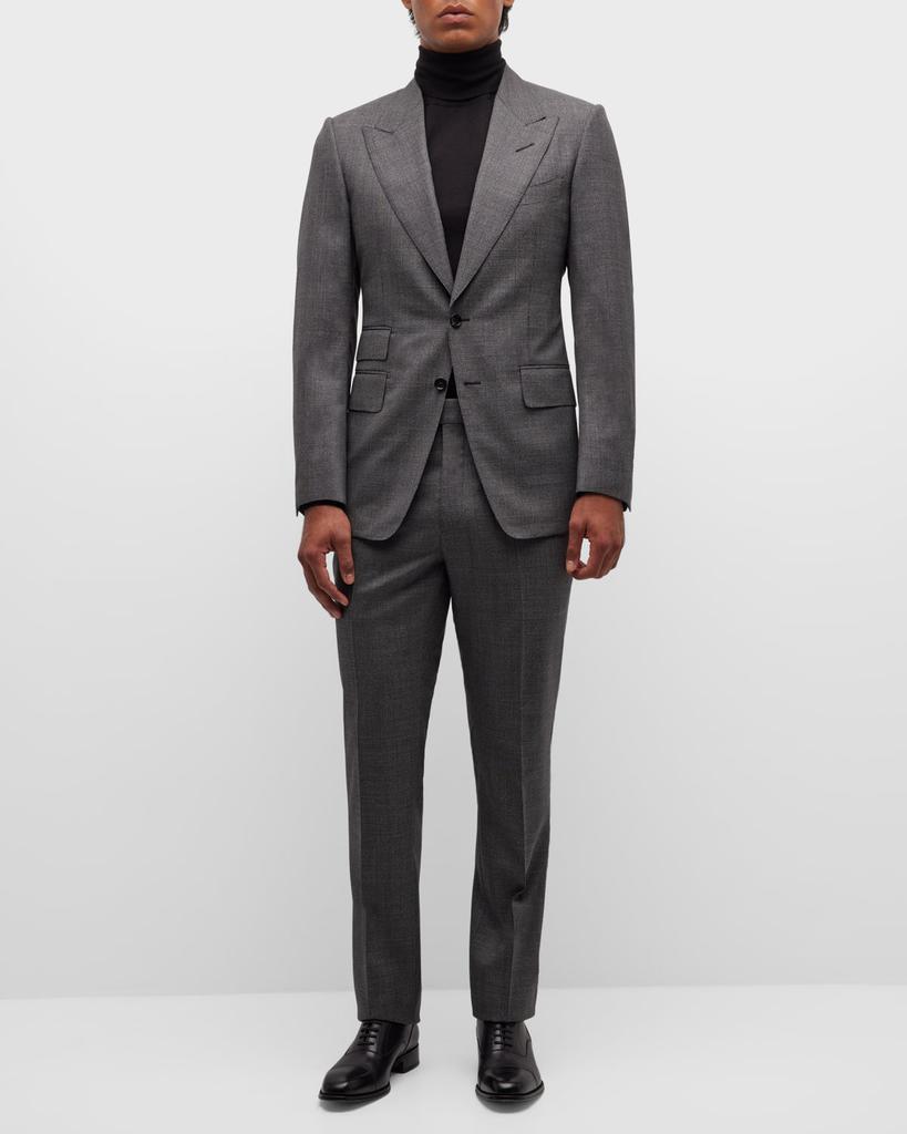 TOM FORD Men's Shelton Micro Basketweave Suit