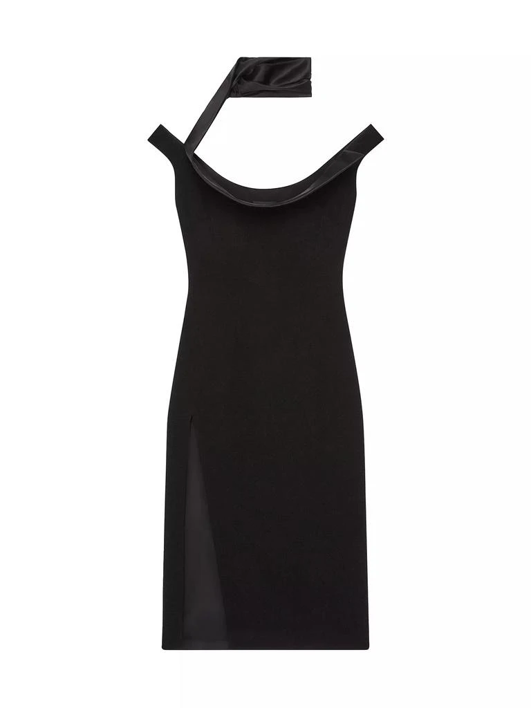 Givenchy Dress in Wool with Swallow Collar 1