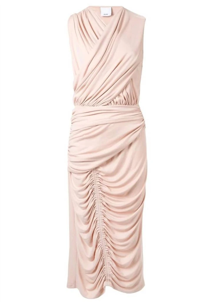 Acler Palmer Dress In Pearl Pink 3