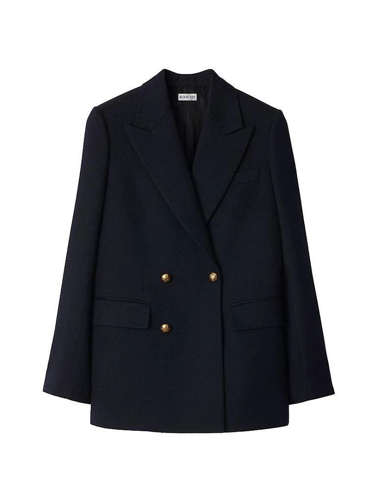 Burberry Wool Double-Breasted Coat 1