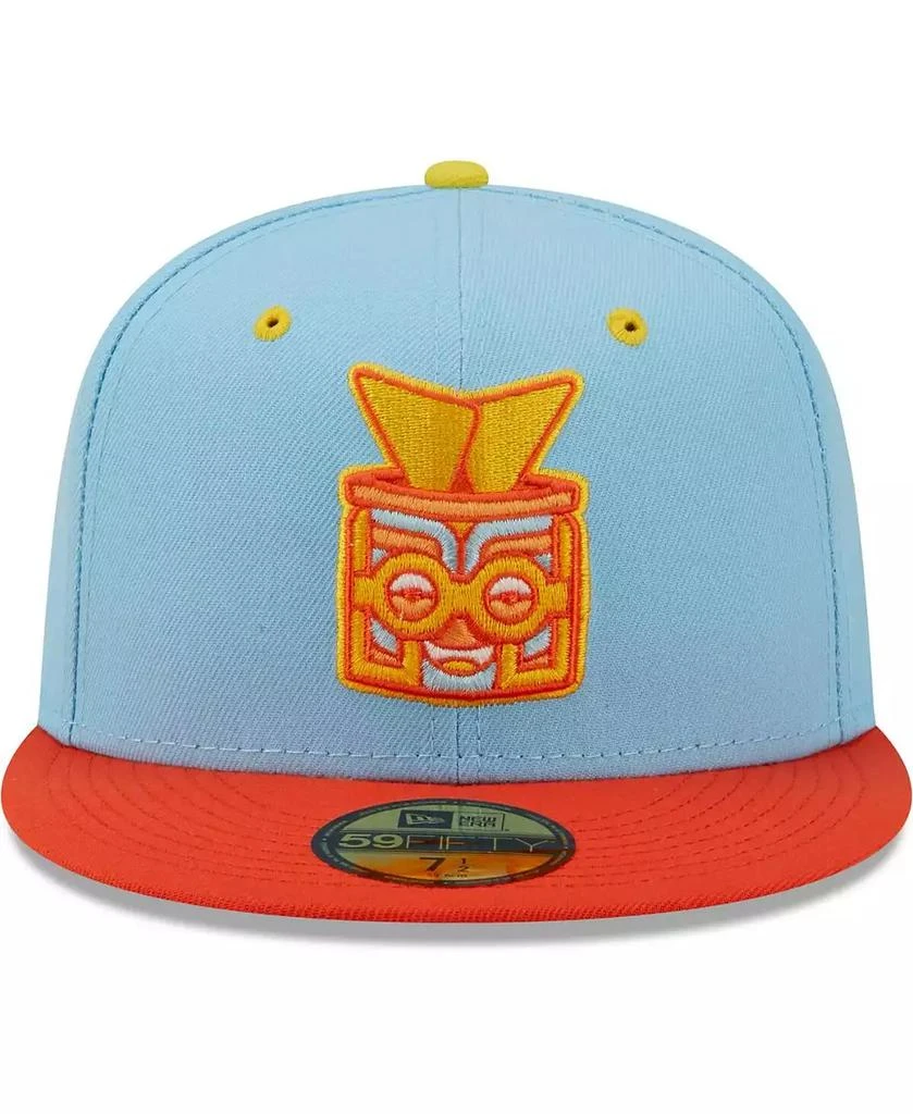 New Era Men's Light Blue, Orange Rayados de Winston-Salem Copa De La Diversion 59FIFTY Fitted Hat 3