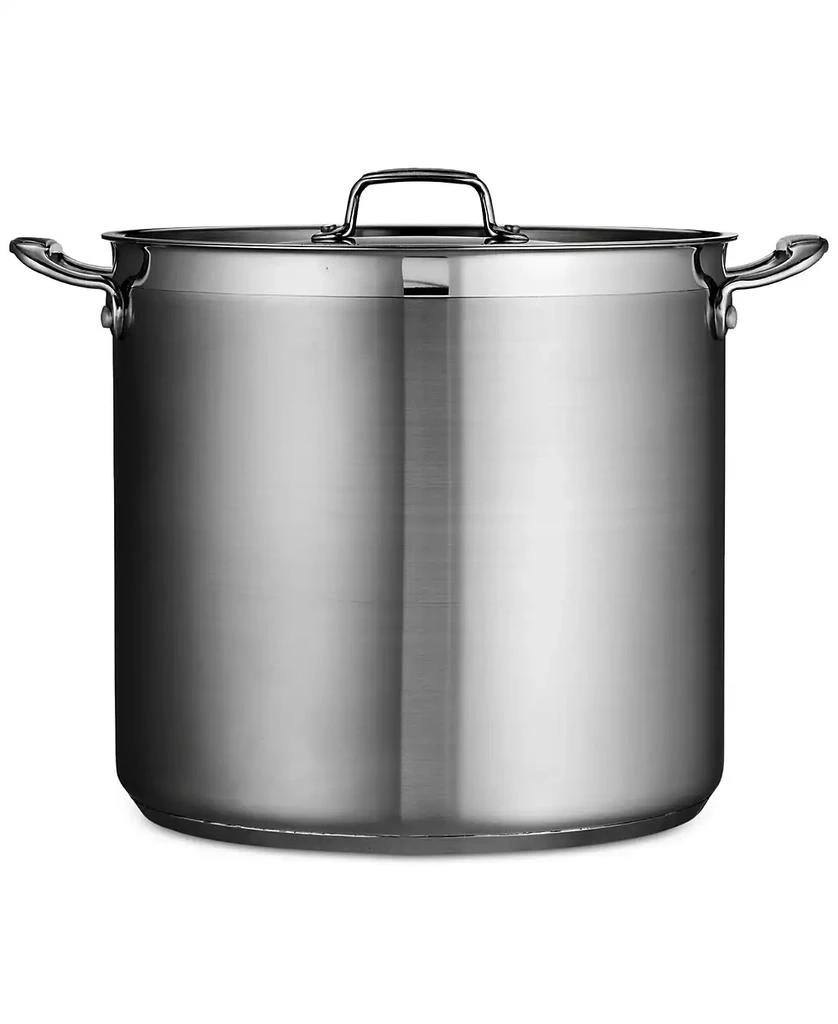Tramontina Tri-Ply Clad Stainless Steel 24-Qt Round Stock Pot 2