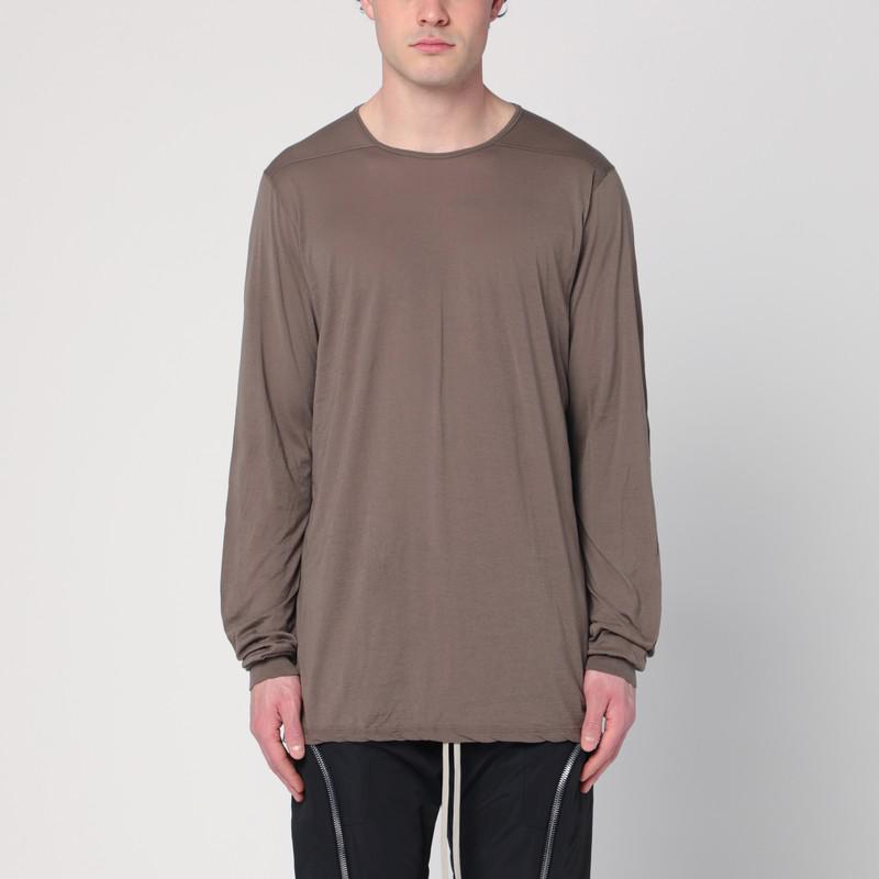 DRKSHDW Dust-coloured T-shirt in cotton
