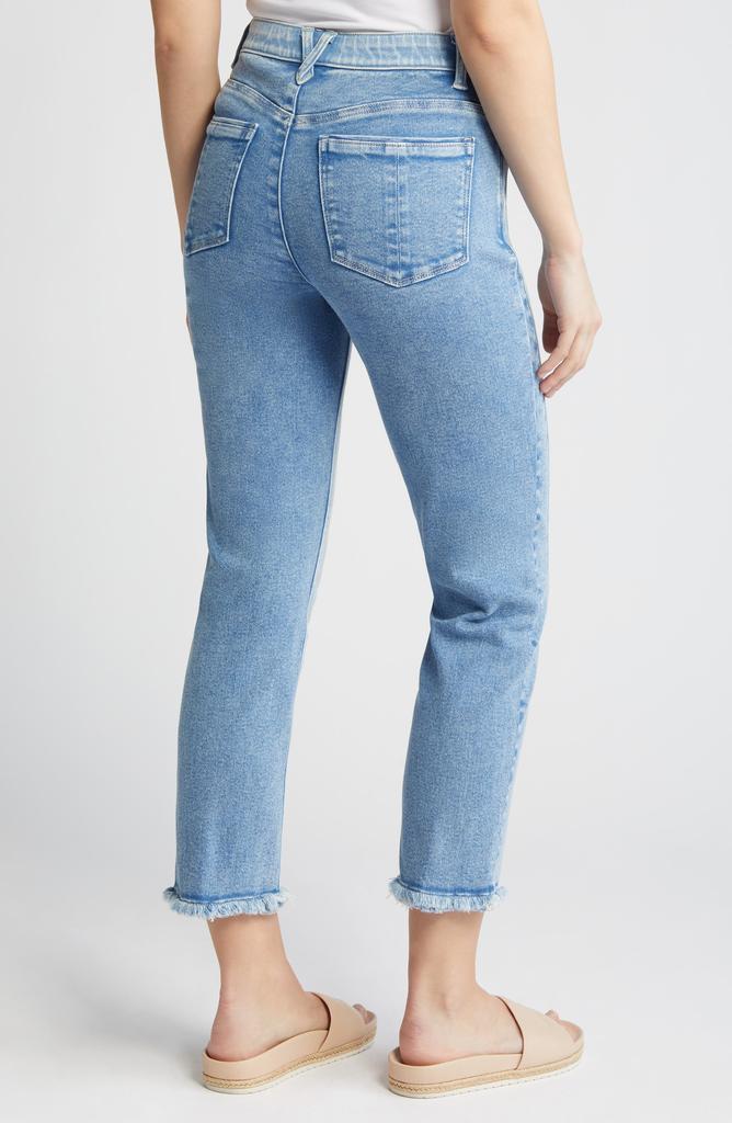 Wit & Wisdom 'Ab'Solution Pieced High Waist Ankle Straight Leg Jeans