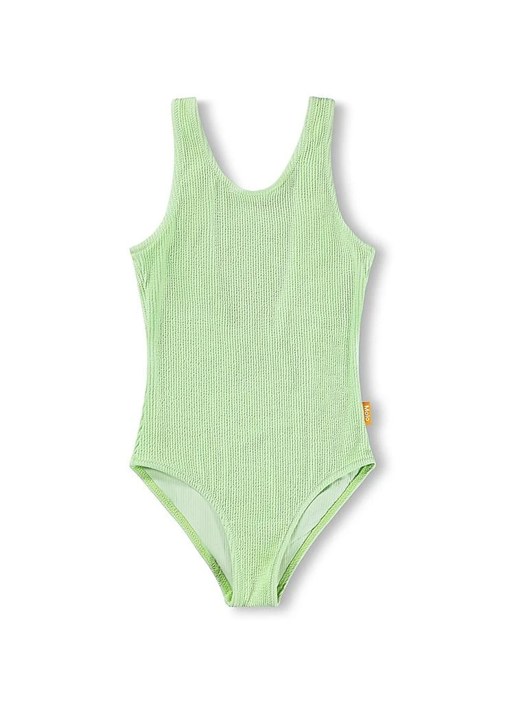 MOLO Little Girl
s 
Girl
s Ribbed One-Piece Swimsuit