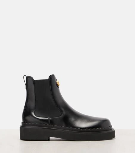 Valentino VLogo Signature leather ankle boots 4
