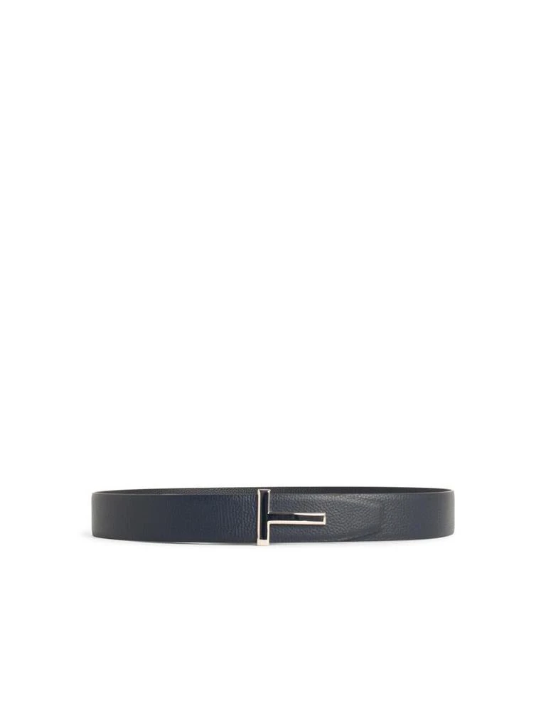 Tom Ford Tom Ford Reversible Black Leather Belt 1