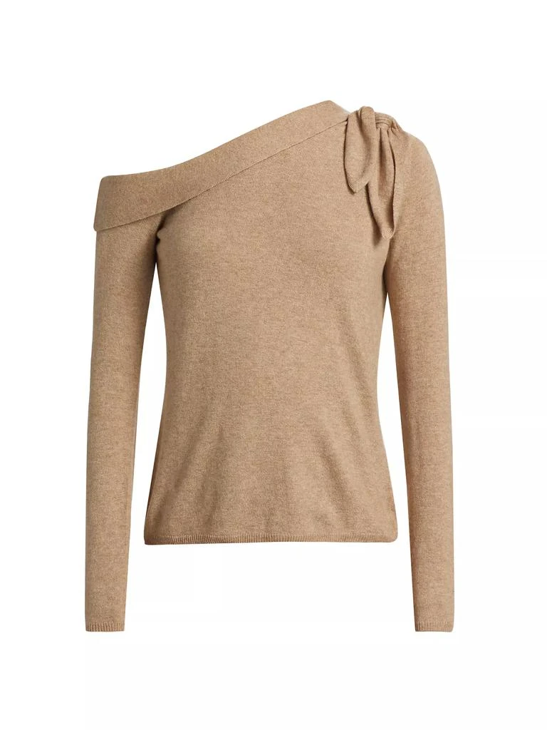 FIGUE Genevieve One-Shoulder Knit Sweater 1