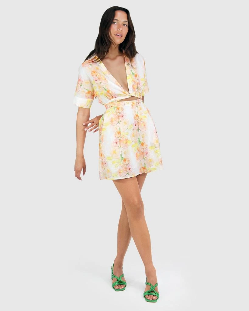 Belle & Bloom Open Arms Cut Out Dress - Floral Bouquet 5