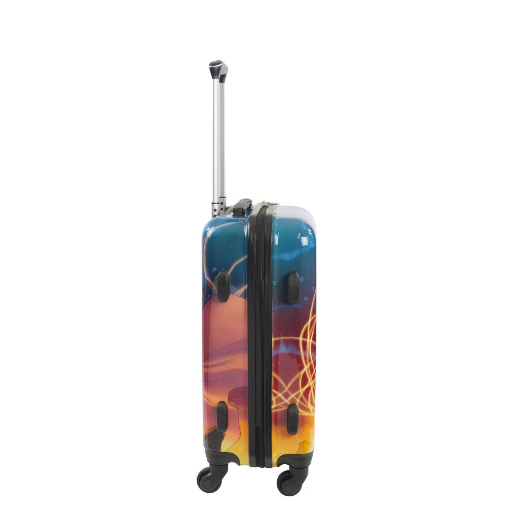 Concept One Dc Comics  Wonder Woman Printed 21” Hard-Sided Luggage 4