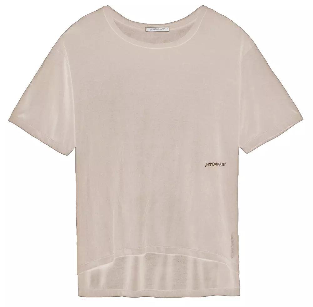 HINNOMINATE Hinnominate Beige Modal Tops 
T-Shirt