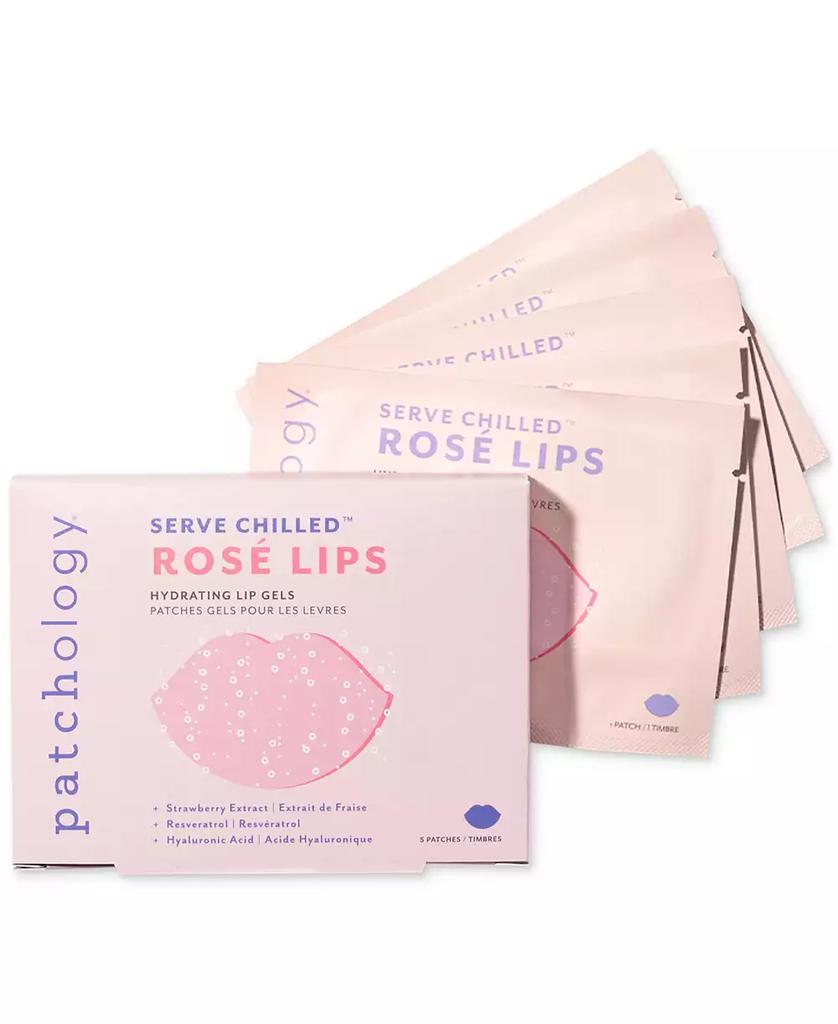 Patchology Serve Chilled Rosé Lip Gel, 5-Pk.