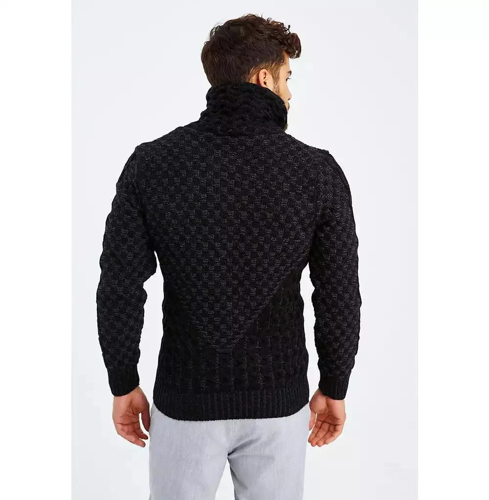 Leif Nelson Men's Chunky Knit Pullover Sweater 3