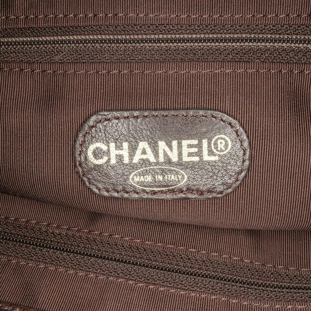 Chanel Chanel Brown Tone Caviar Leather CC Tote Bag 9