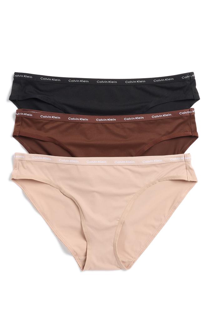 Calvin Klein 3-Pack Luxe Assorted Bikinis