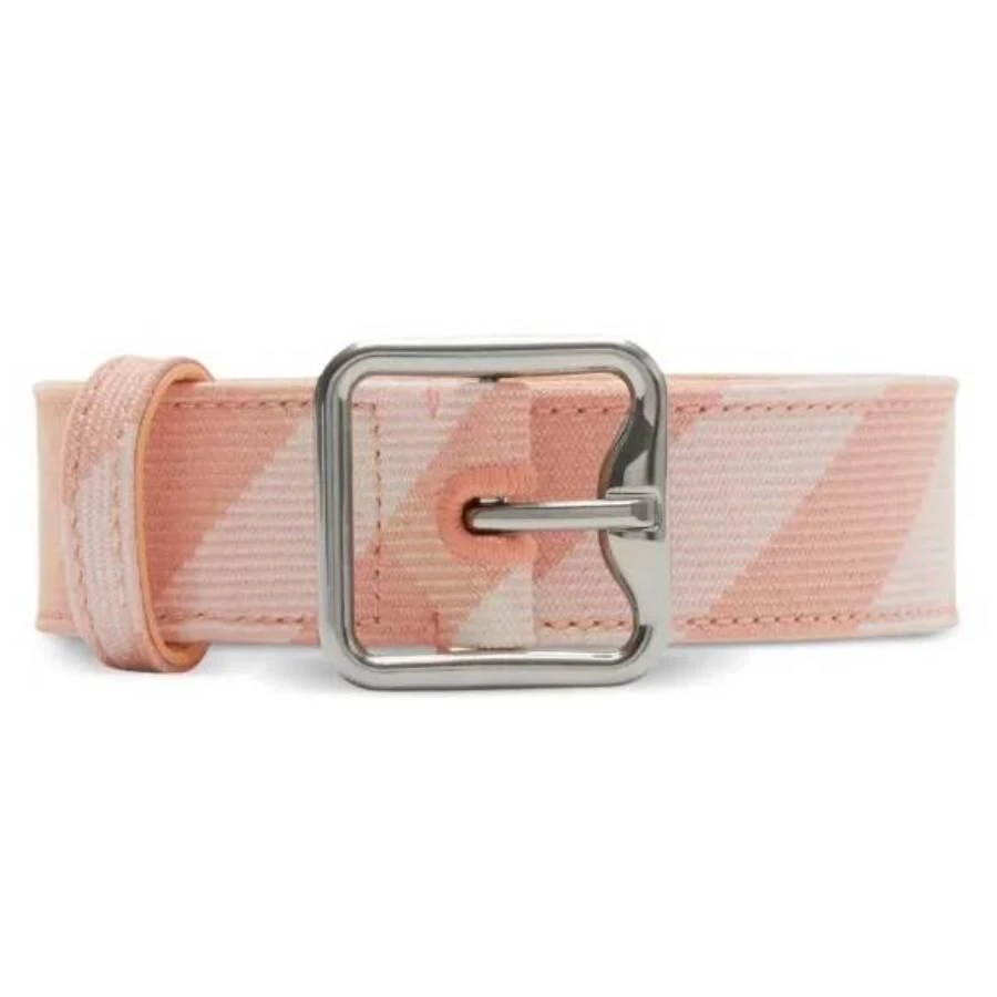 Burberry Check Pattern B Buckle Belt