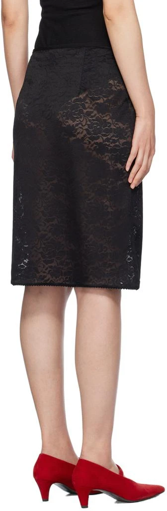 Birrot Black Rose Midi Skirt 3