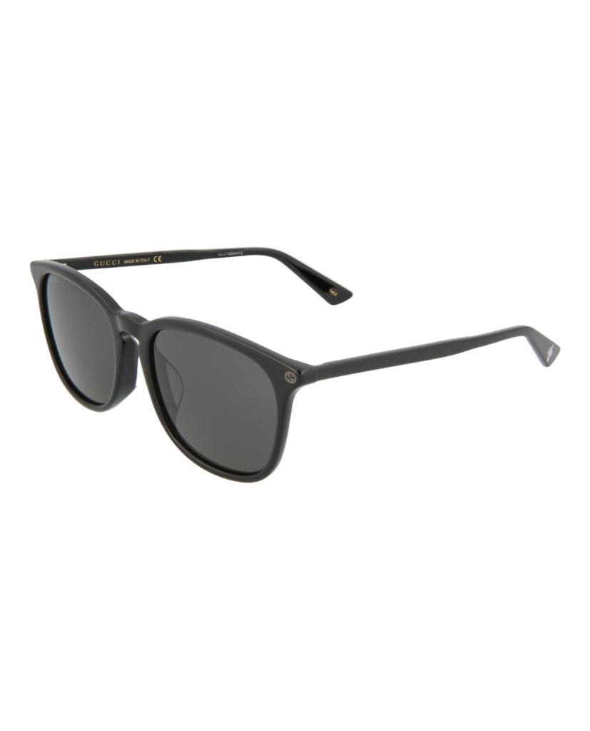 Gucci Round-Frame Acetate Sunglasses