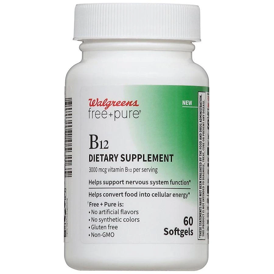 Walgreens Free & Pure Vitamin B12 6