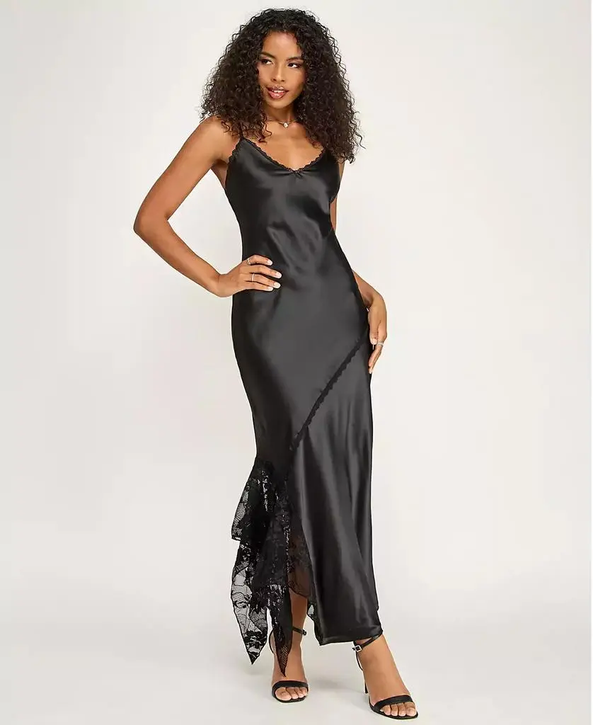 satin dress juniors Azazie Arianthe Junior