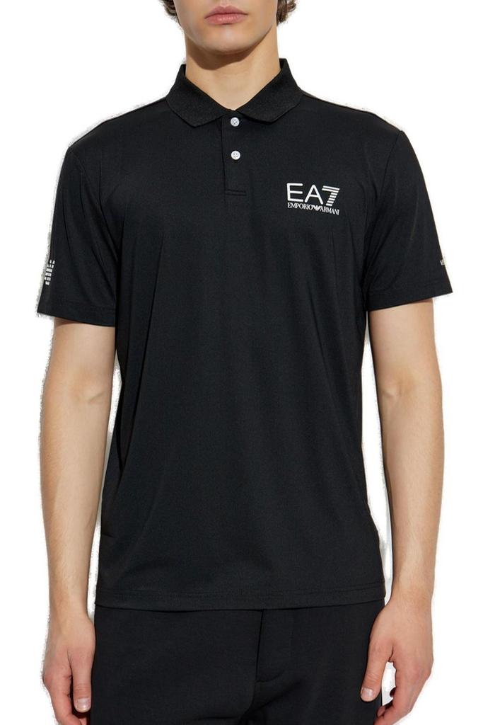 EA7 EMPORIO ARMANI Ea7 Emporio Armani Logo Printed Polo Shirt