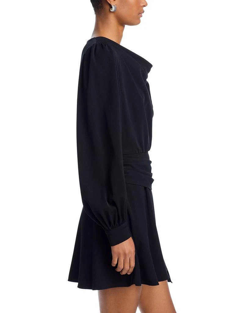 Black Halo Russel Draped Dress 3