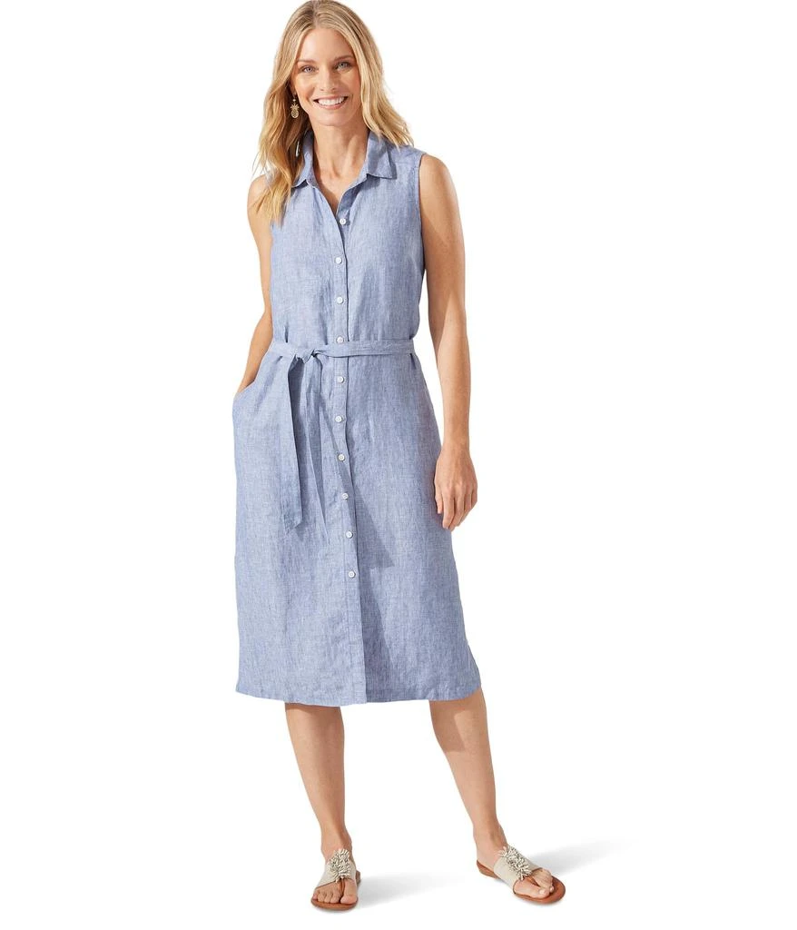 Tommy Bahama Two Palms Linen Shirtdress 1