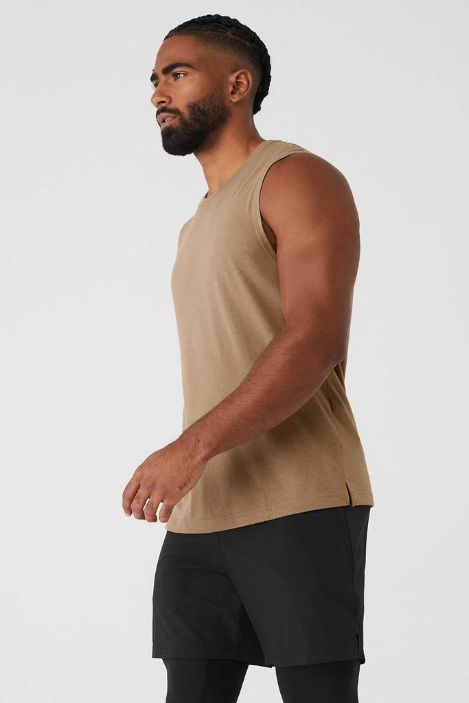 Alo Yoga The Triumph Muscle Tank - Gravel 3