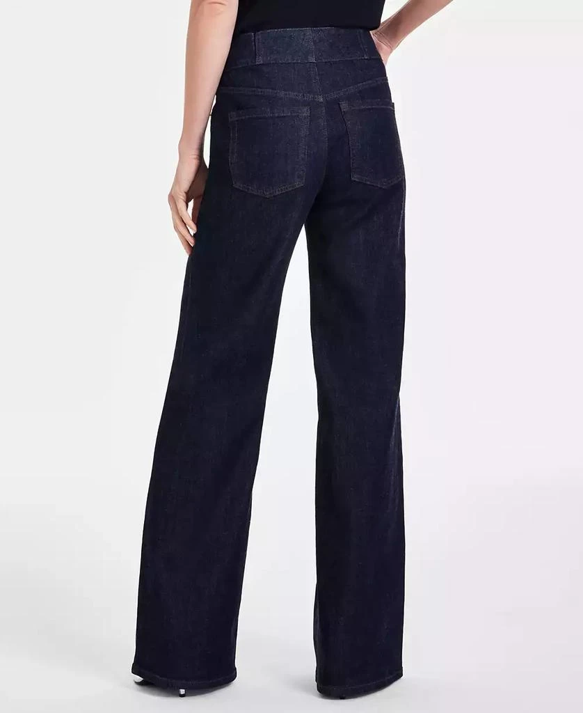 INC International Women's High-Rise Wide-Leg Jeans, Created for Macy's 2