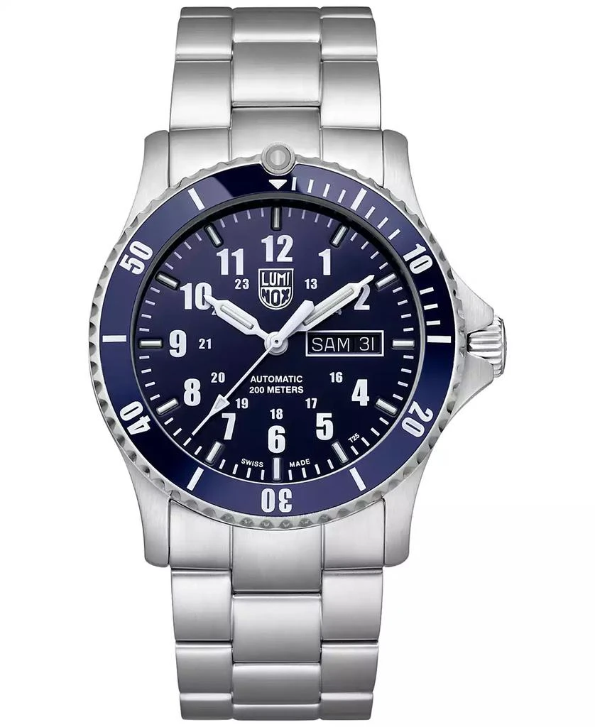 Luminox Men's Swiss Automatic Sport Timer Stainless Steel Bracelet Watch 42mm 1