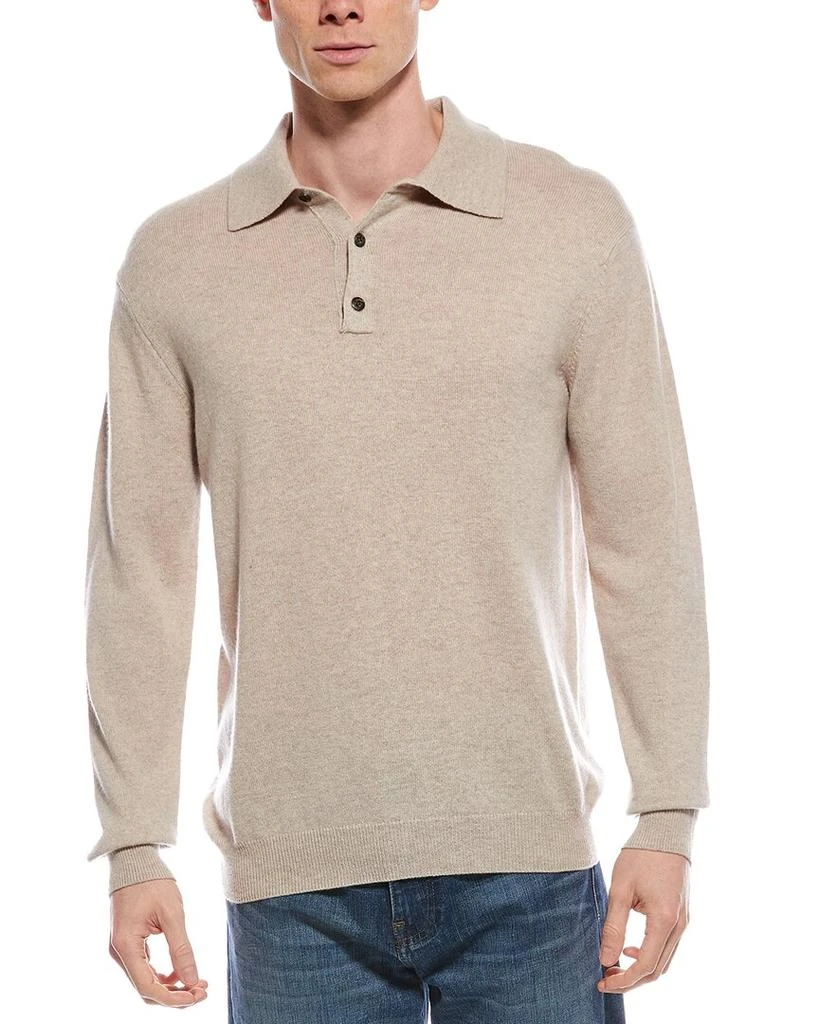 FORTE_FORTE Cashmere Polo Cashmere Sweater