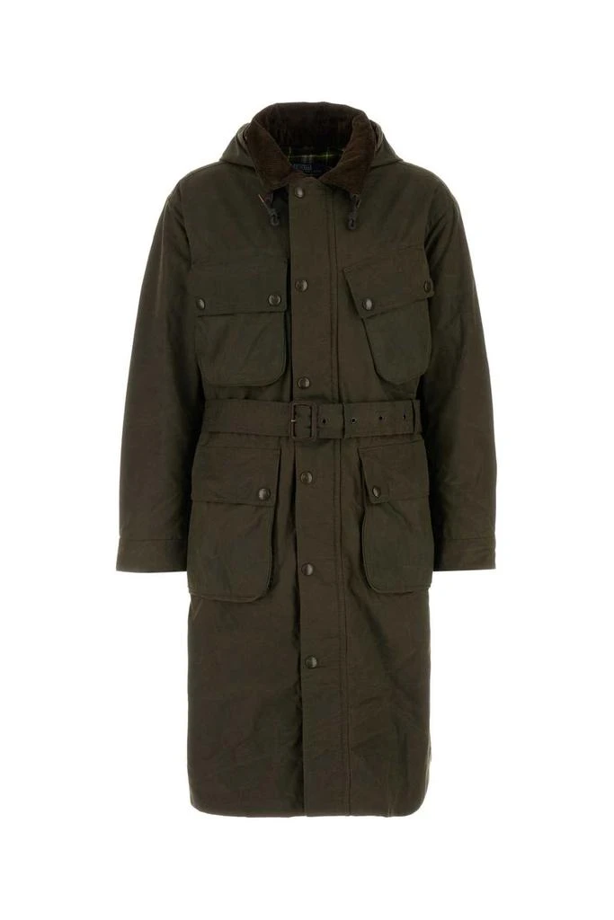 Ralph Lauren Polo Ralph Lauren Stud-Embellished Oilcloth Coat 1