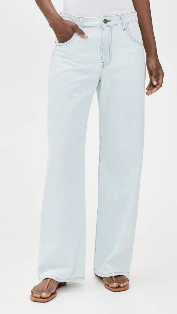 Enza Costa Slouchy Straight Jeans 6