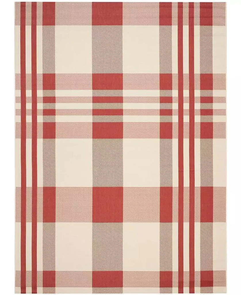 Safavieh Courtyard CY6201 Red and Bone Sisal Weave Area Rug Collection