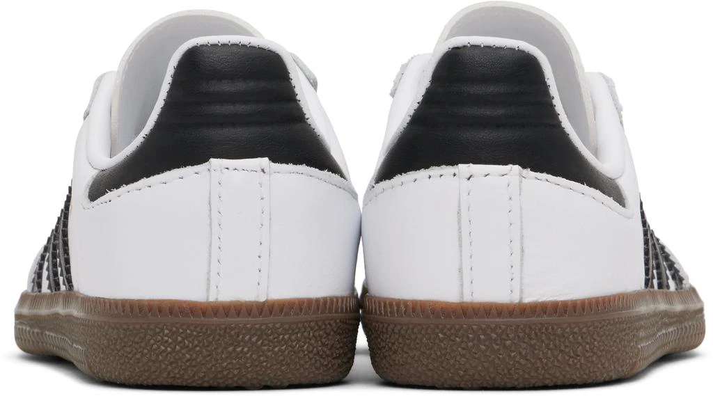 Adidas Little Kids White Samba OG Sneakers 2