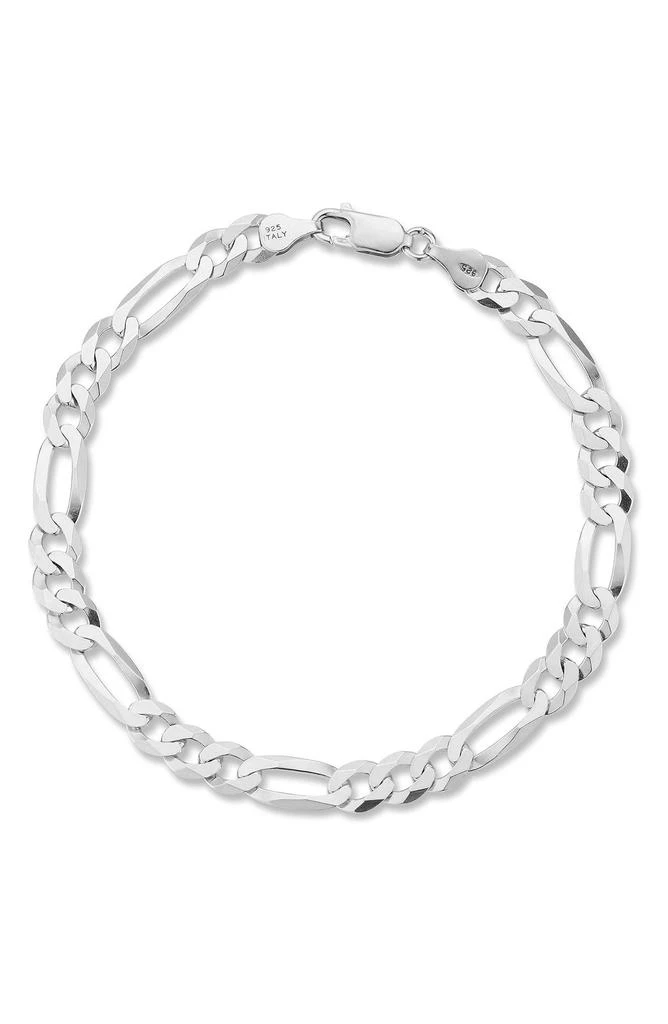 Yield of Men Men's Sterling Silver Figaro Bracelet 1