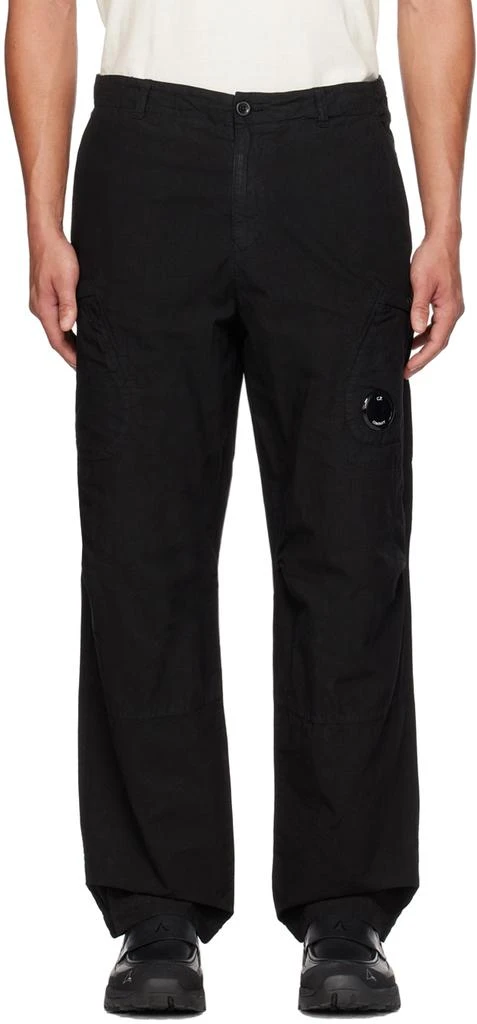 C.P. Company Black Ba-Tic Cargo Pants 1